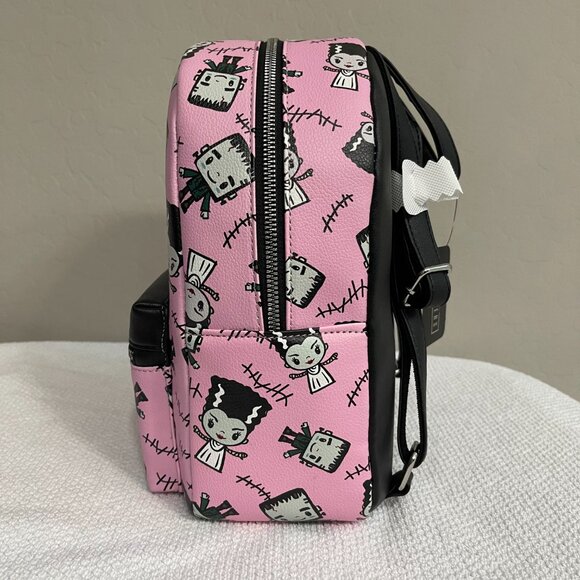BIOWORLD ~ Universal Monsters Pink Mini Backpack from Hot Topic - NWT! main image 4
